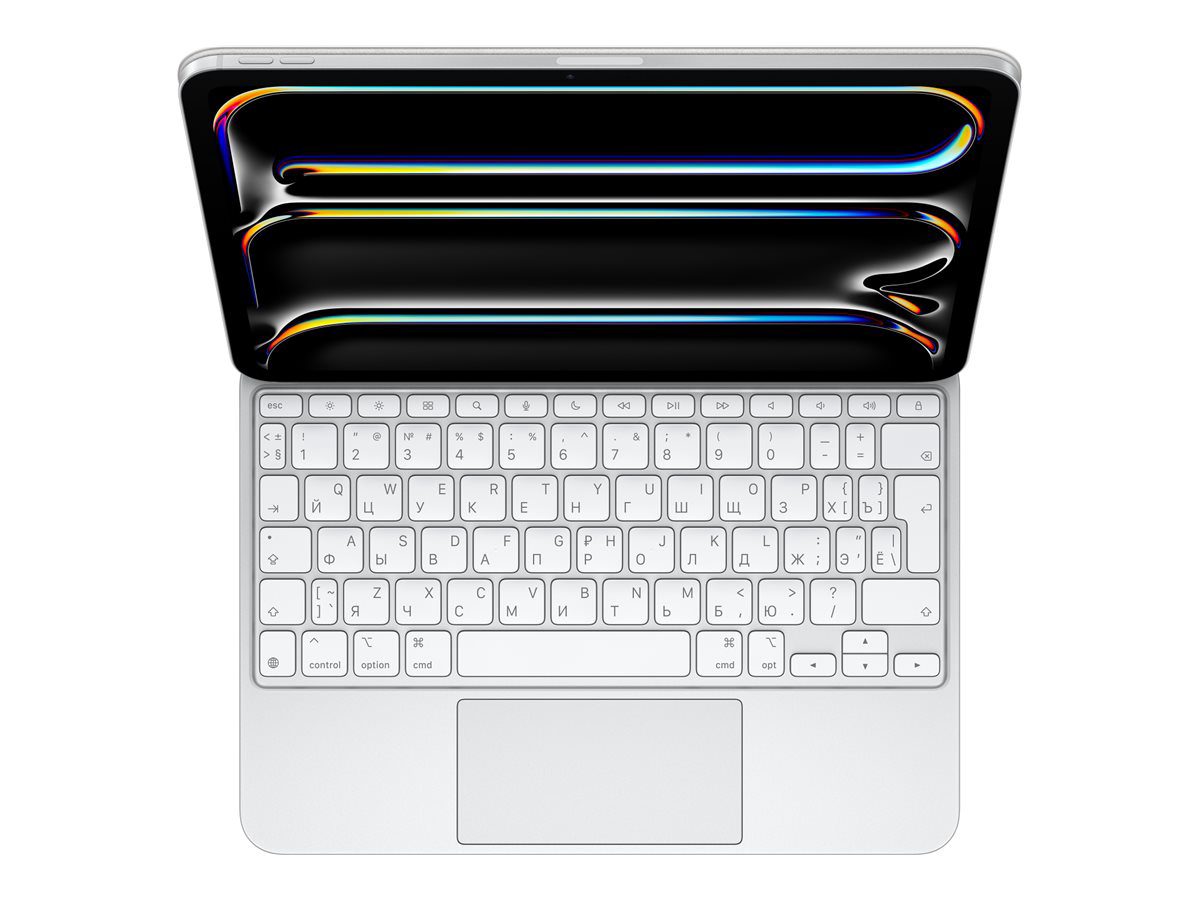 Apple Magic Keyboard for iPad Pro 11‑inch (M4) - RUS White, Apple