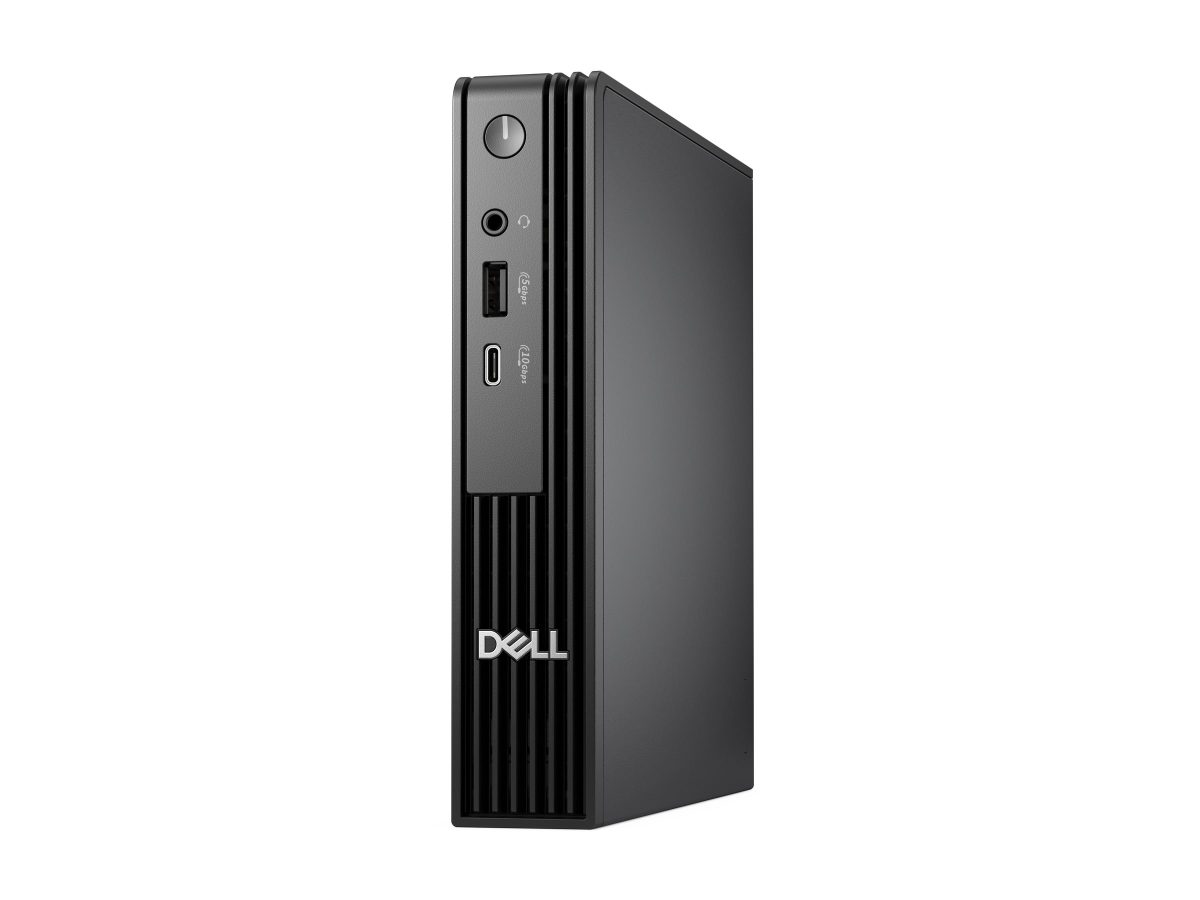 Dell Pro, QCM1255, Desktop, Micro, AMD Ryzen 5 PRO, 8500GE, Internal memory 16 GB, DDR5, 512 GB, Keyboard language No keyboard, Windows 11 Pro, Warranty 36 month(s)