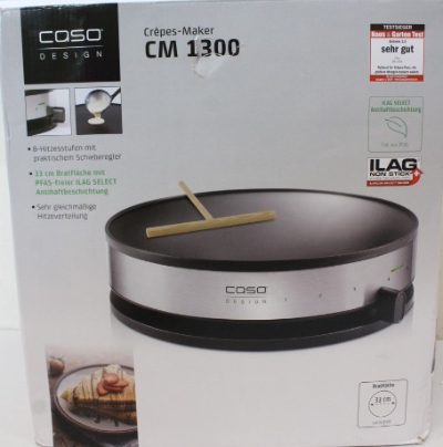 Caso, CM 1300, Crepe maker, 1300 W, Number of pastry 1, Crepe