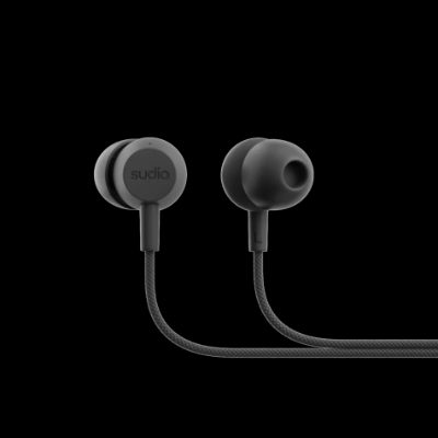 Sudio Earbuds, V3, USB-C, In-ear, Microphone, Dusty Black