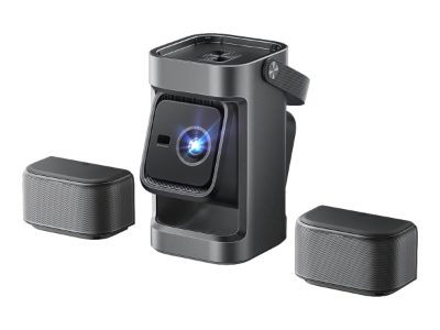 Anker Nebula Nebula P1 Portable Projector with Detachable Speakers, Full HD (1920x1080), 650 ANSI lumens, Grey