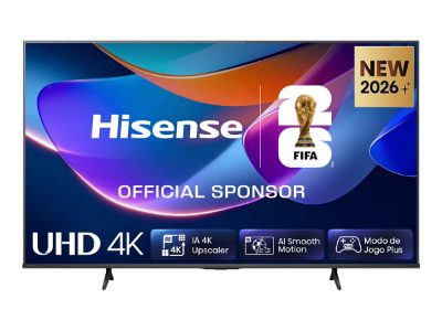 Hisense TV, 50A6S, 50, Smart TV, VIDAA Smart OS, UHD, Black